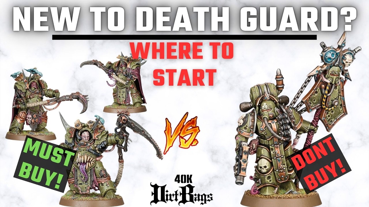 Новичок в Death Guard? Что купить? Рейтинг персонажей | Chapter Approved Competitive | Warhammer ...