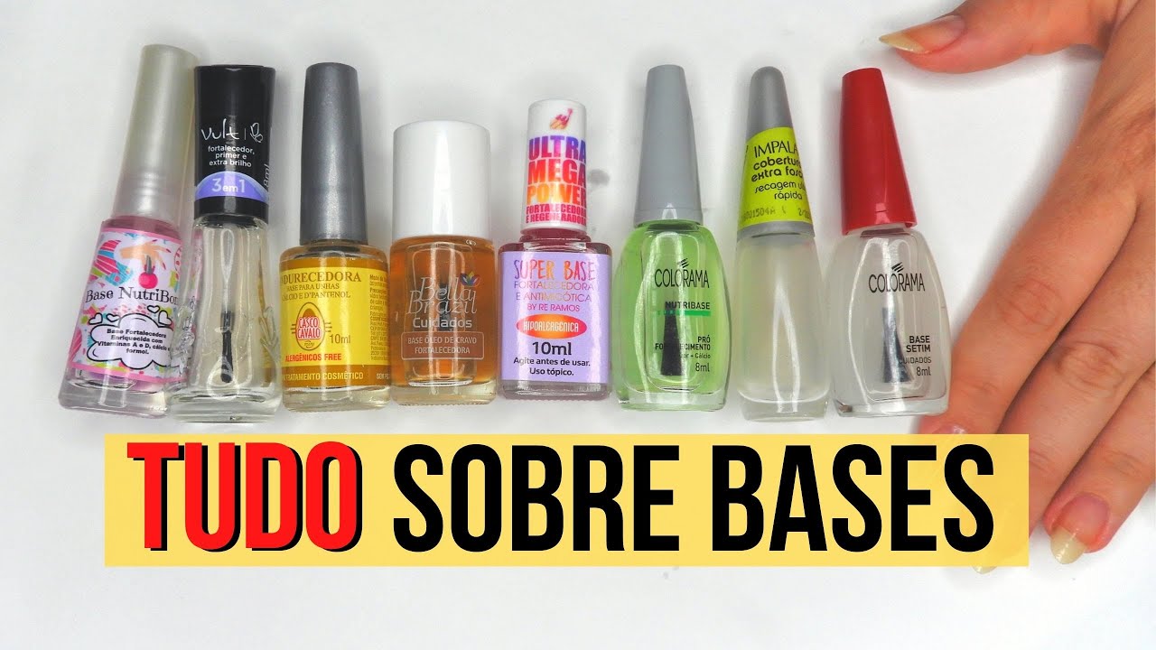 VEJA ESSE VIDEO ANTES DE COMPRAR BASES DE UNHA | #30DicasEm30Dias