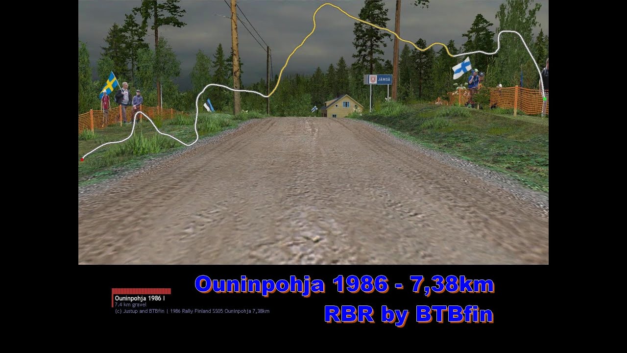 Ouninpohja 1986 I - 7,38km by BTBfin