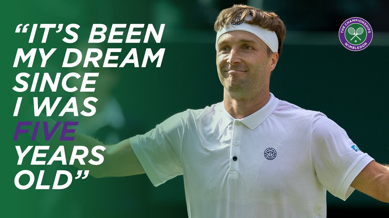 Liam Broady has made his dream come true in front of the Centre Court crowd | Wimbledon 2023
