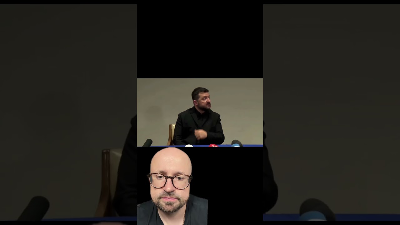 Zelenski chyba znowu przeziębiony