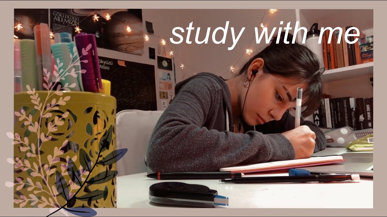 1 hr study with me - real time, no music, background noise