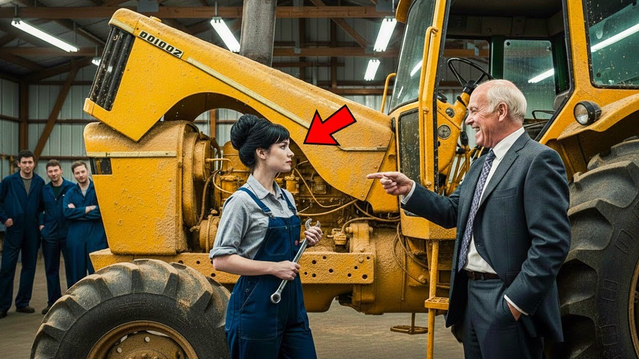 "¡ESE TRACTOR NO SIRVE, NI PARA ADORNO!" rio el millonario... la mecánica demostró lo contrario