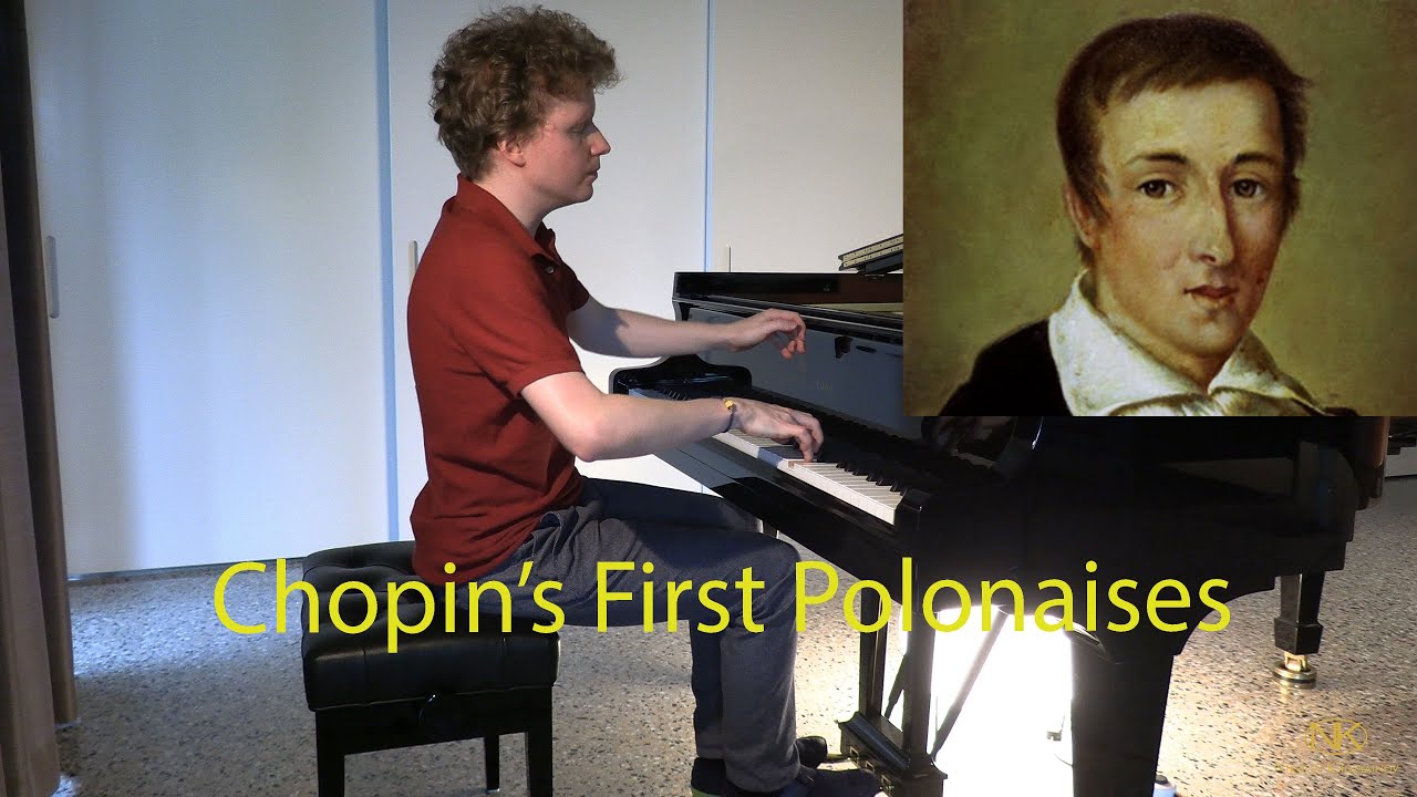 Nikolay Khozyainov plays Chopin's First Polonaises in B flat major and G minor |Complete Polonaises|