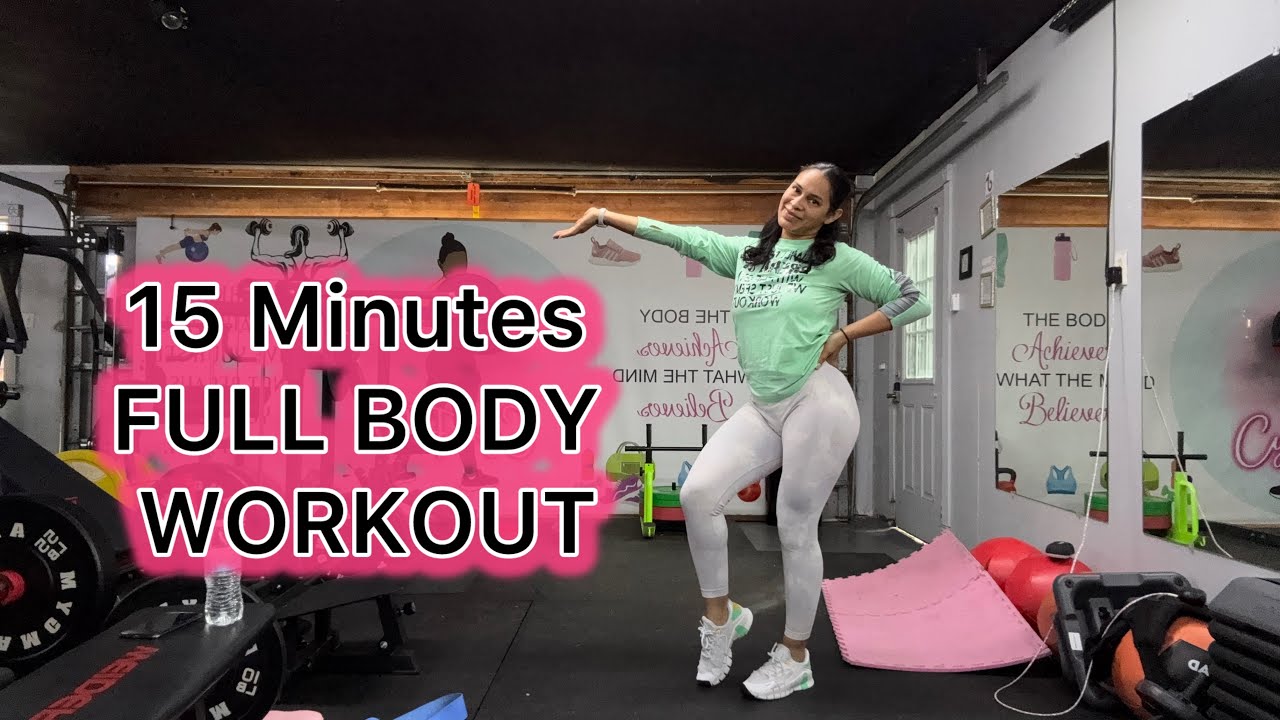 15 Minutes FULL BODY WORKOUT CHALLENGE 