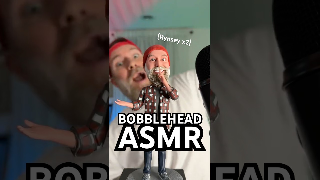 Giving myself ASMR tingles!