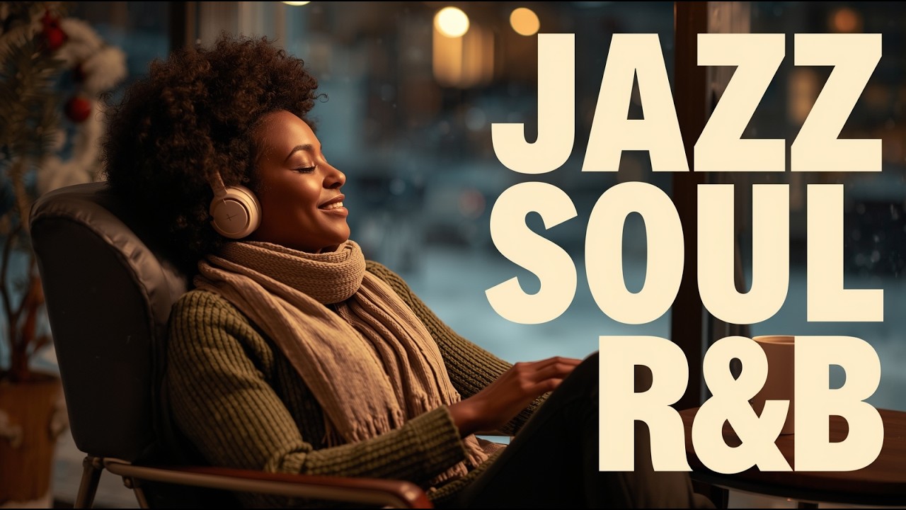 Winter City Glow After Dark 🎶 Smooth Soul R&B Lounge #1139 #JazzLounge