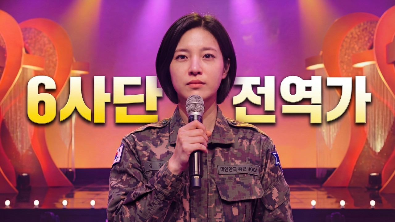 떠나는 전우를 위해 여군이 부른 청성부대 6사단 전역가, 철원이 울었다🫡