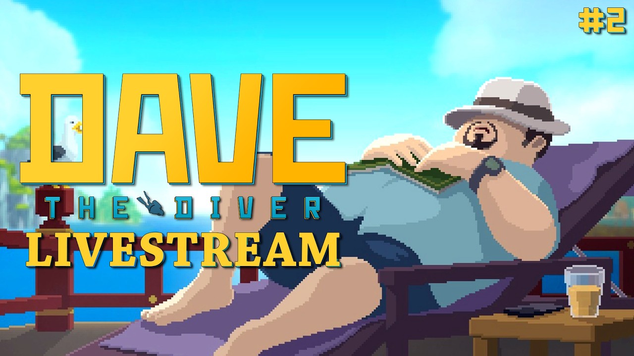 🔴 The Quest For Sea Man 🍣🤿 【 Dave The Diver 】Stream 2 ► PS5 Blind Playthrough