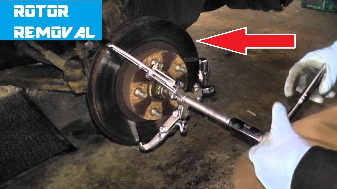 Rotor Removal with a Puller HD