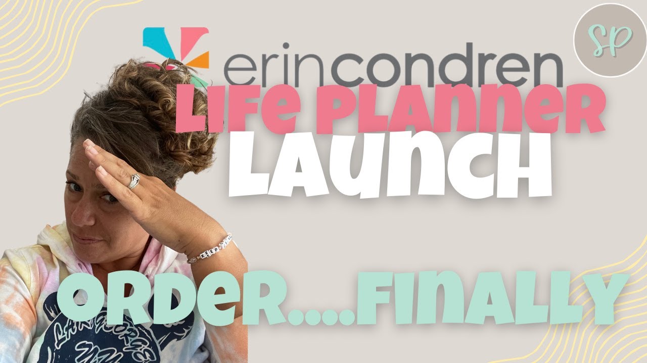 Erin Condren Planner Launch order!! New Planner Time! sarplans