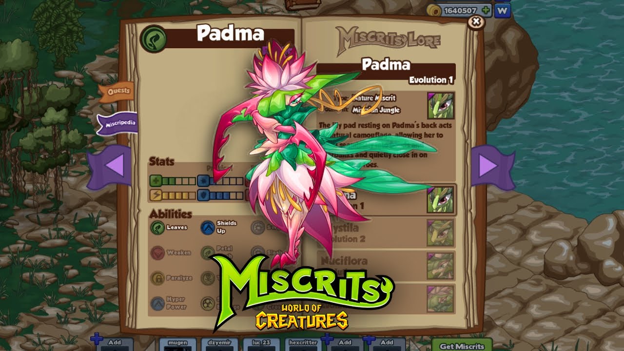 Miscrits WoC: PADMA | First Look and Leveling Up