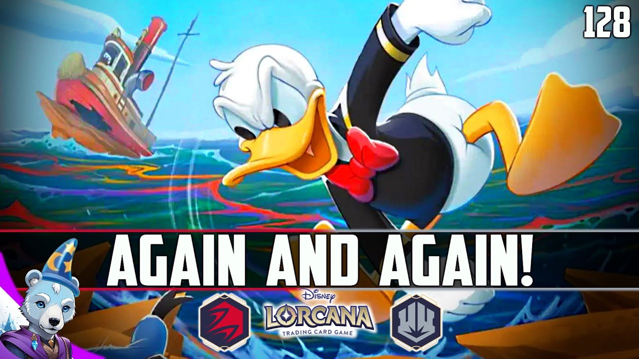 Why is nobody talking about Donald Duck!? 🔴⚪ [Lorcana Gameplay]