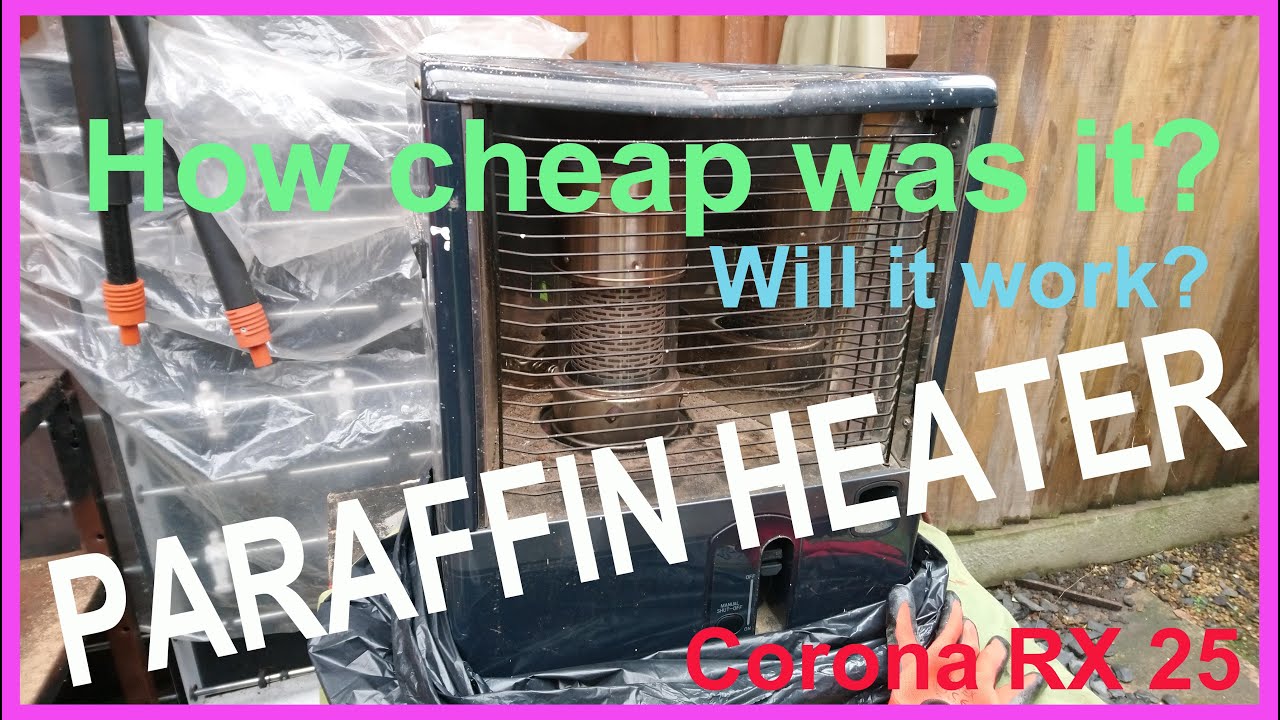 Paraffin Heating using a Corona Radiant Heater