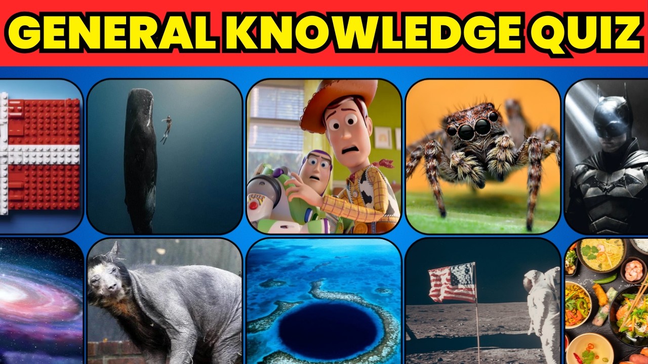 Hard General Knowledge Quiz | 40 Q's | Without Multiple Choice | Difficult Trivia Questions | Game