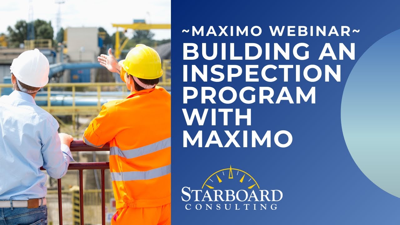 Maximo Work Centers: Building an Inspection Program