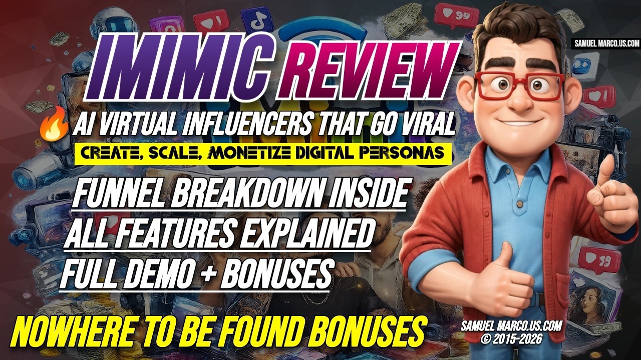 iMimic Review: Create AI Influencers, Talking Photos & Product Videos in 60 sec🔴 (Full Demo & OTOs)
