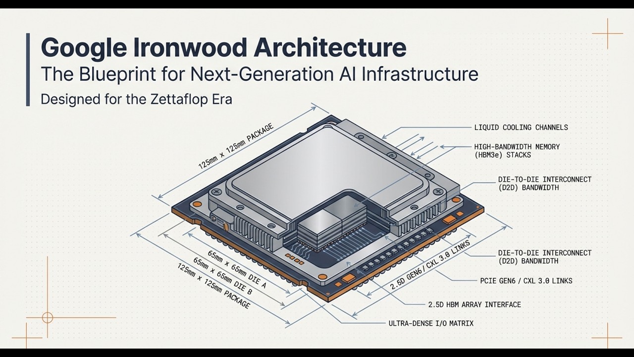 [Updated] Google's new beast: Ironwood TPU System Architecture and Performance