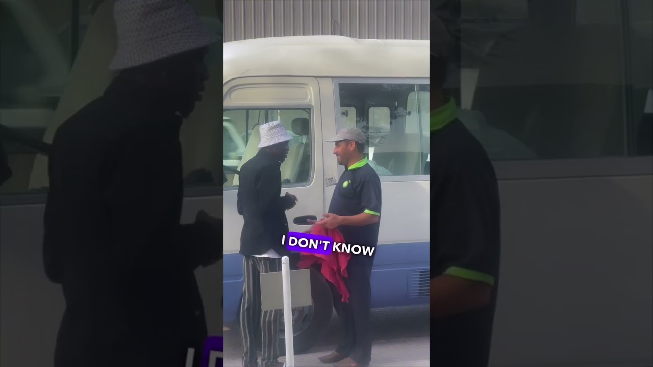 Asking people for help in Dubai