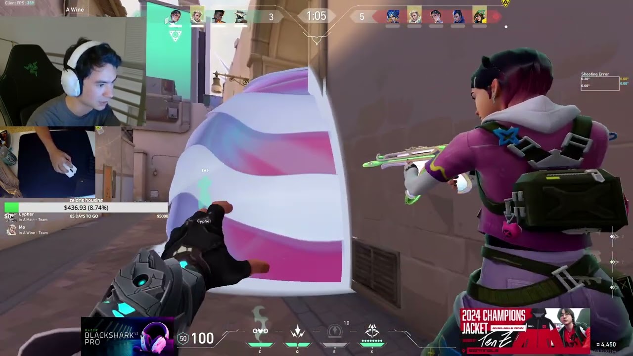 SEN Zekken POV Sova on Ascent 25-14 K/D! MVP! [ FULL MATCH VOD ]