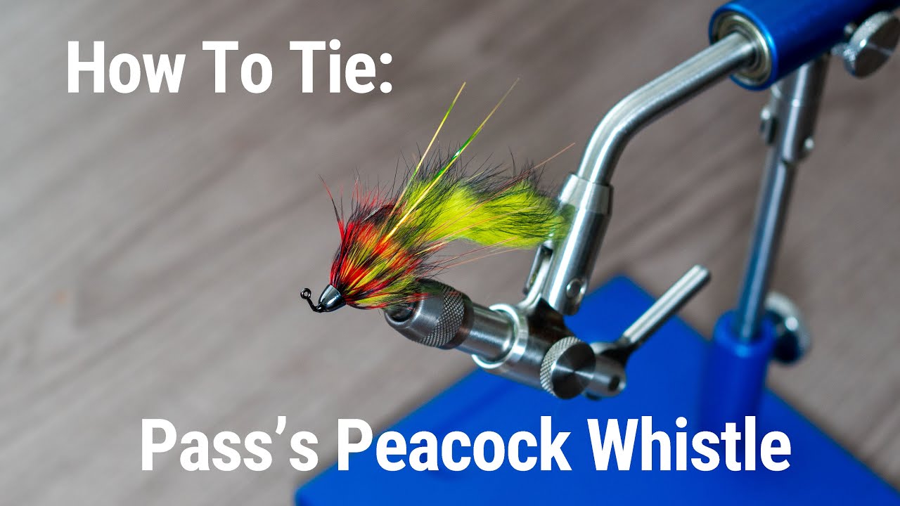 How To Tie: Pass's Peacock Whistle | A Peacock Bass Fly