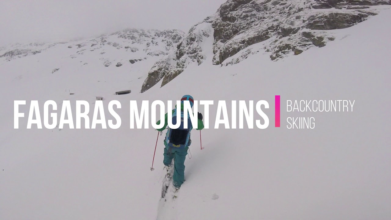 FAGARAS MOUNTAINS BACKCOUNTRY SKIING ON A BLIZZARD WEEKEND