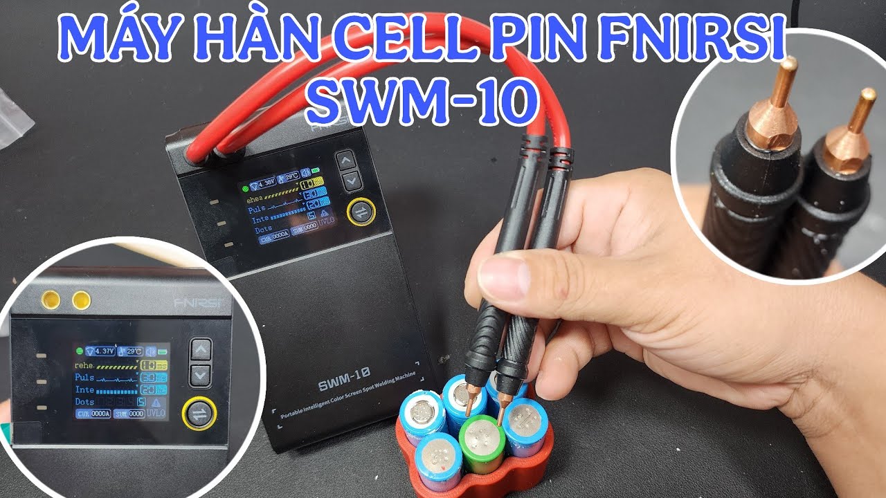 Mình Rất Thất Vọng Về Chiếc Máy Hàn Cell Pin Mini FNIRSI AWM-10 Này