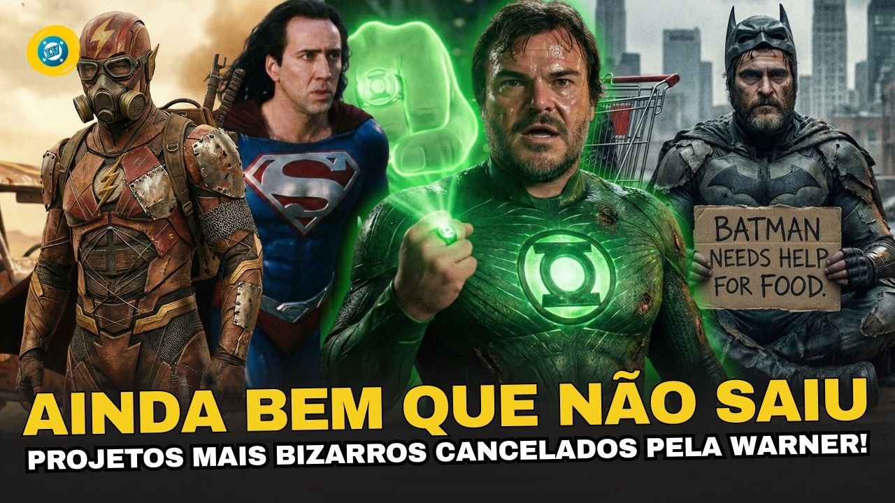 OS FILMES CANCELADOS MAIS BIZARROS DA DC!