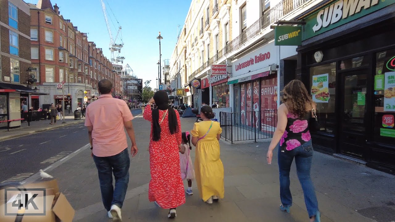 Queensway & Bayswater, London 🚶 Chinese & Arabic Area Walking Tour [4K]