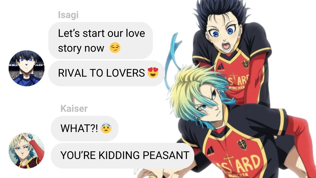 If Isagi and Kaiser Have an AU Love Story (KAISAGI SERIES PART 1) | Blue Lock Text Story