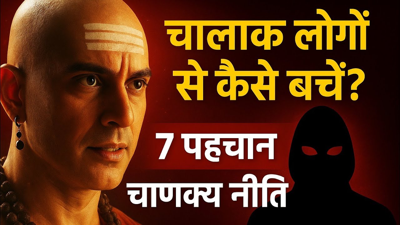 चालाक लोगों से कैसे बचे | 7 पहचान | चाणक्य नीति | chankya niti