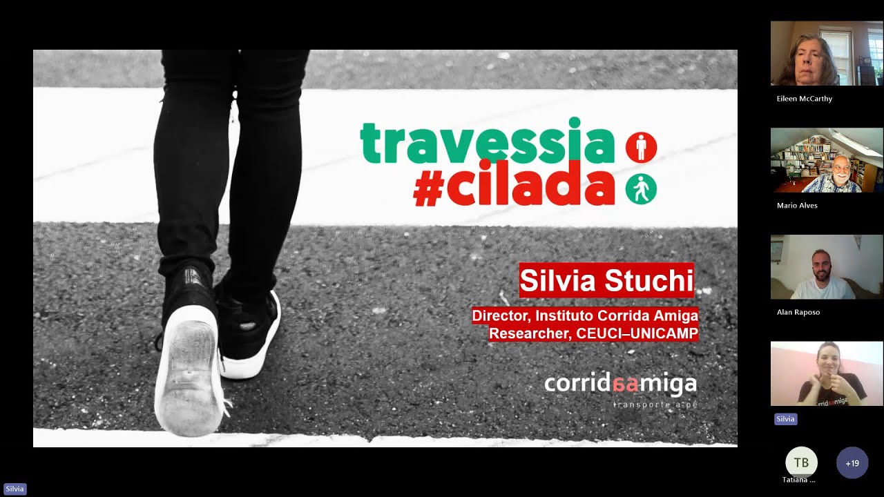 Webinar - Travessia Cilada organised by the International Federation of Pedestrians