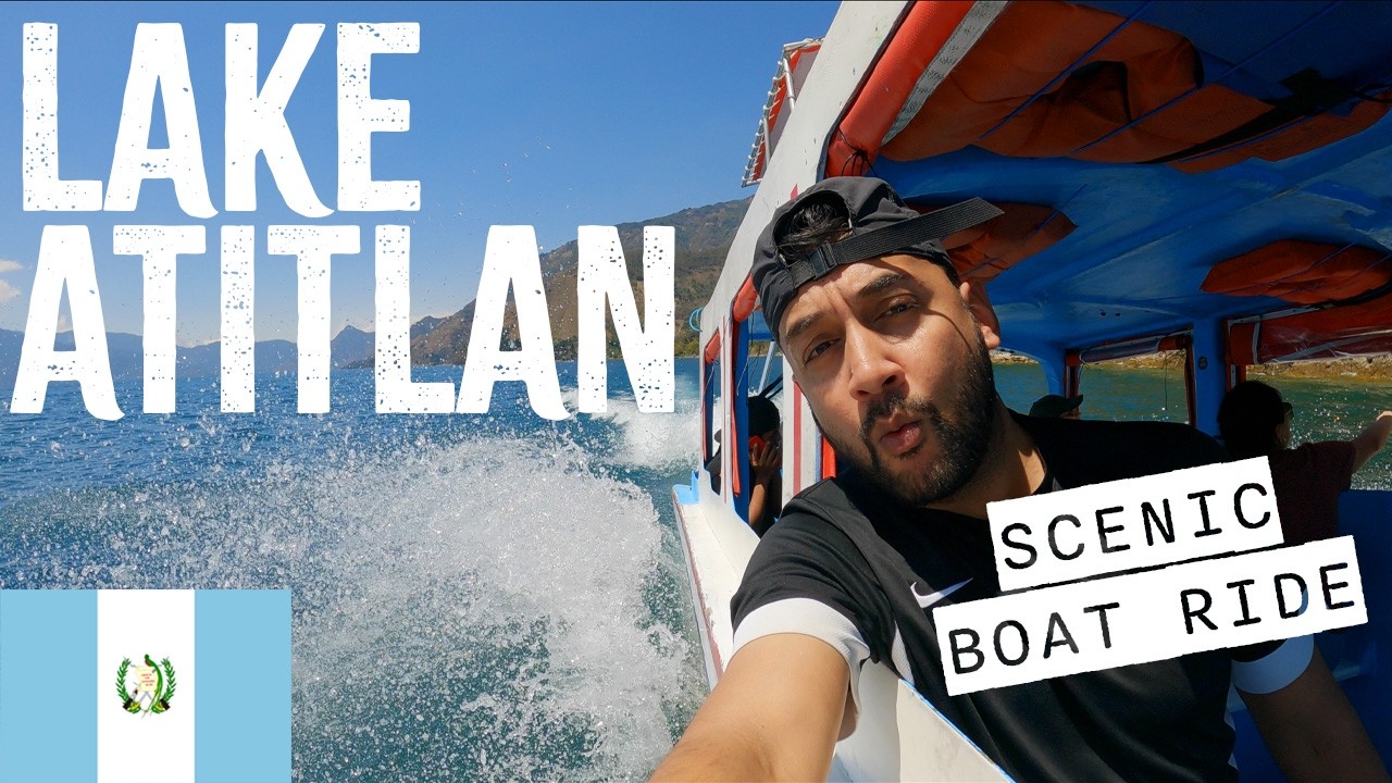 Is this the Most SCENIC 15 Minute Boat Ride? (You Decide!) 🇬🇹