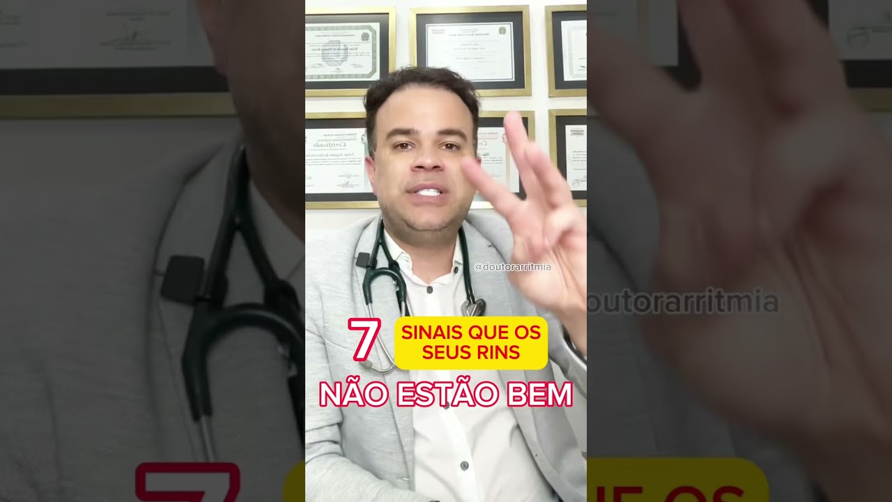Sintomas que os rins est&atilde;o fracos #shorts