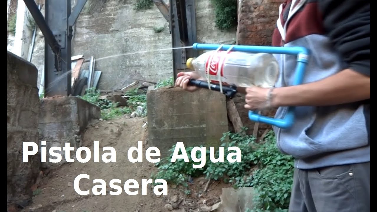 Como hacer una Pistola de Agua Casera | Bunker Maker