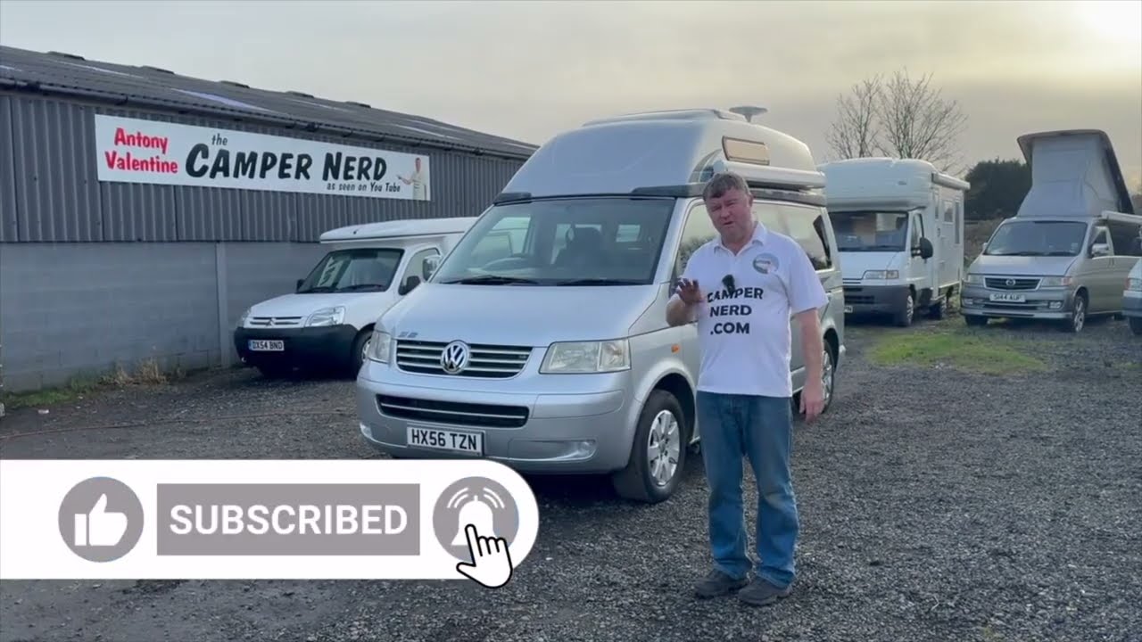 2006 VW T5 AUTOSLEEPER TOPAZ AUTOMATIC FOR SALE BY CAMPER NERD