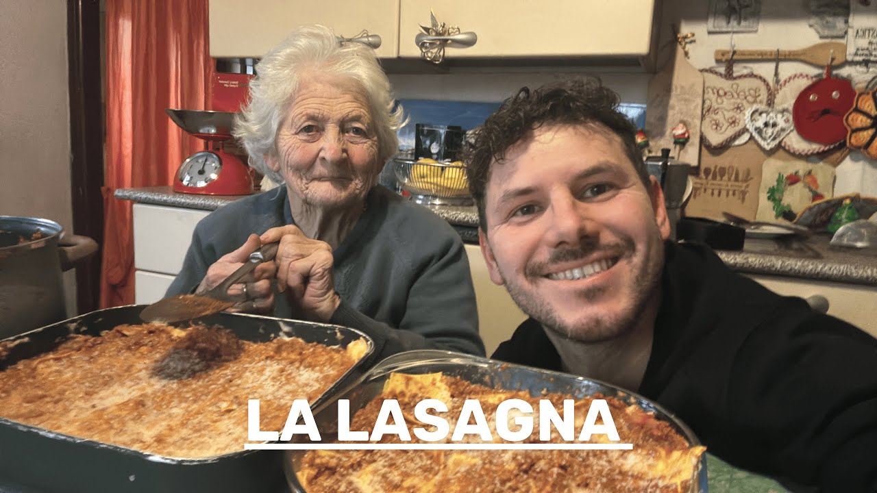 La Nonna Luigina e il Davide preparano la LASAGNA PERFETTA!