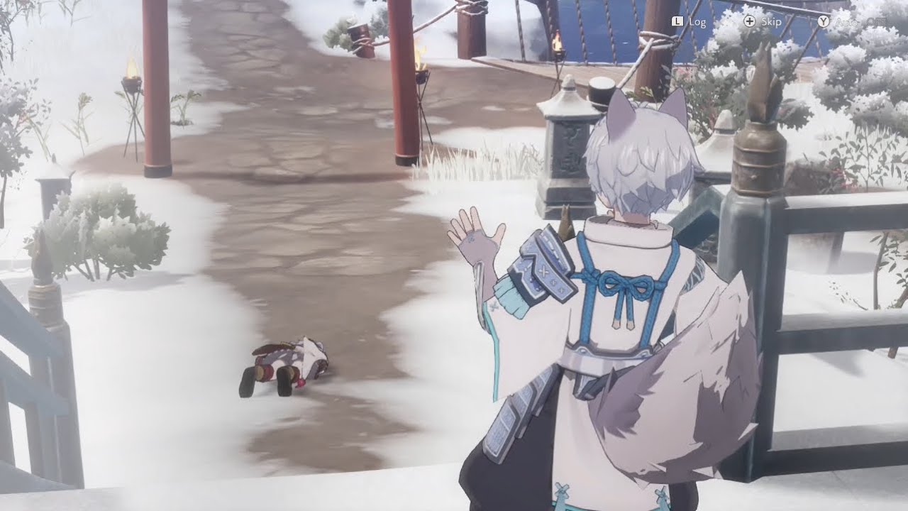 Remembering the time I got yeeted by a snowball❄️#runefactoryguardiansofazuma 