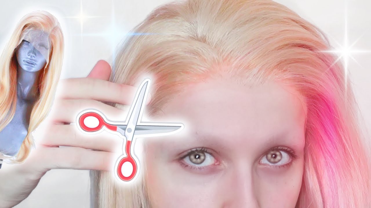 ✂️COMMENT COUPER LE LACE D'UNE PERRUQUE