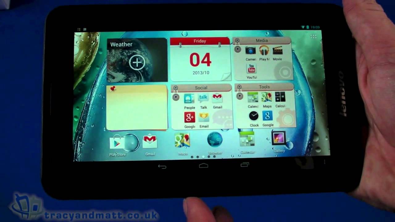 Lenovo ideatab A3000 unboxing video