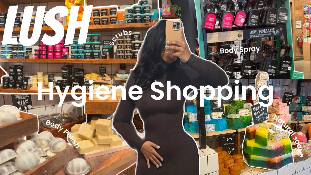 Come Winter Hygiene Shopping W Me ⛄️❄️ Trying Viral Lush Products! Vanilla & Coco scented