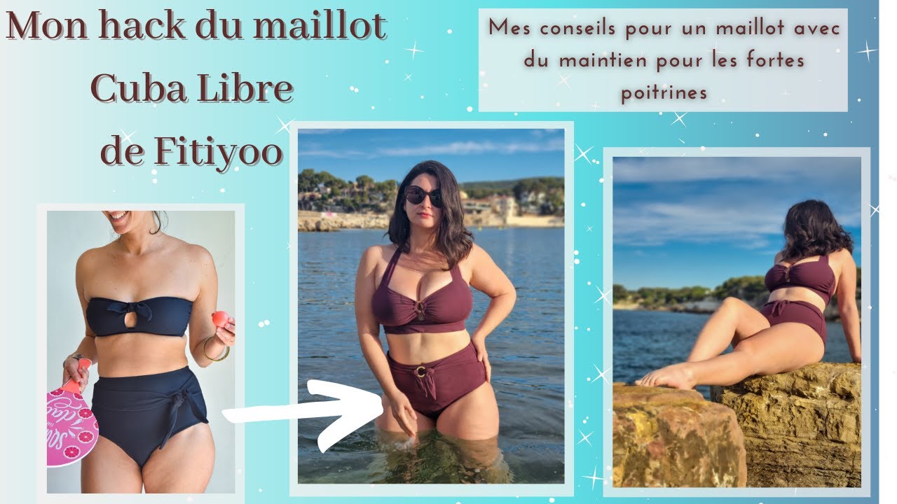 Mon hack du maillot Cuba Libre de Fitiyoo + mes conseils pour coudre un maillot avec du maintien