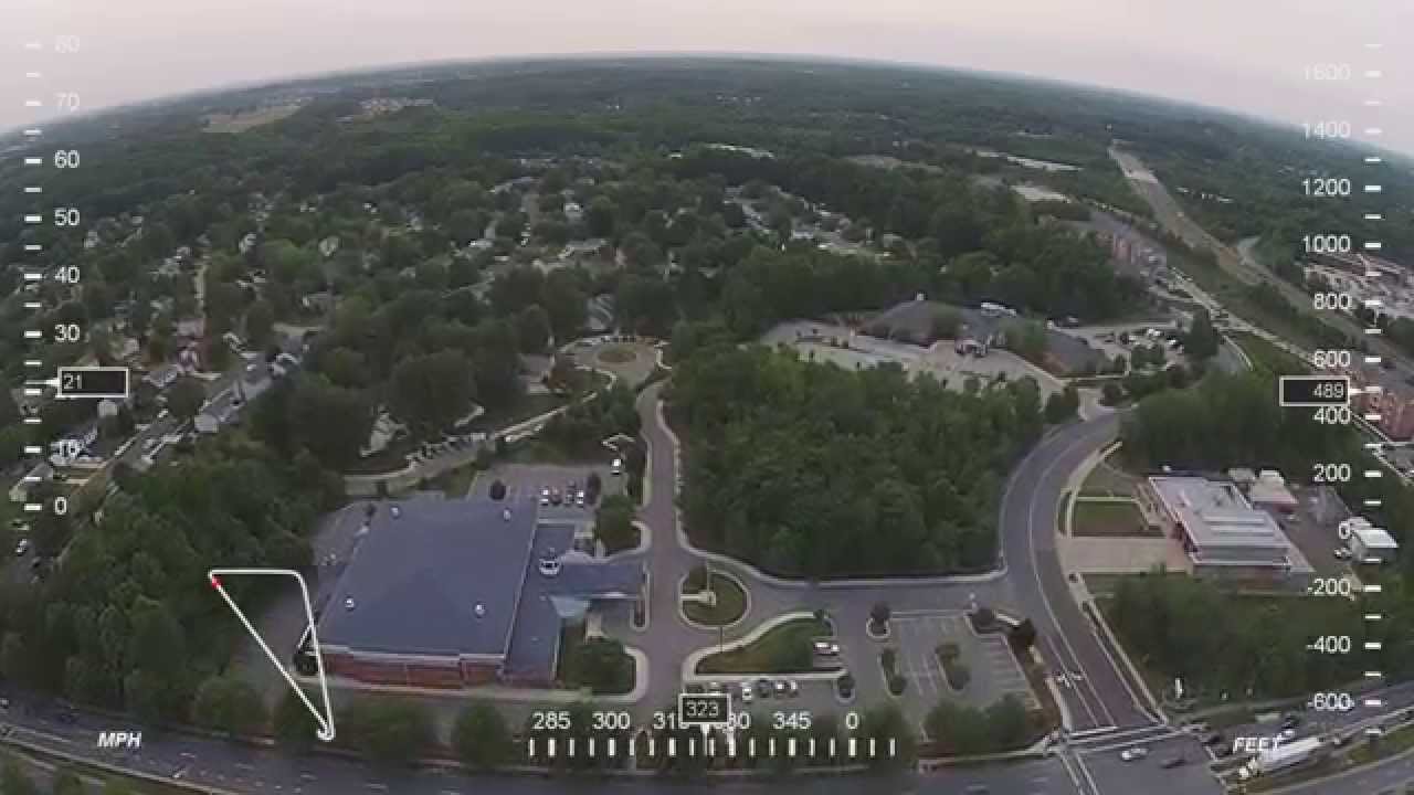 SYDVICIOUS ONE flys over Bowie, Maryland (Part 1)