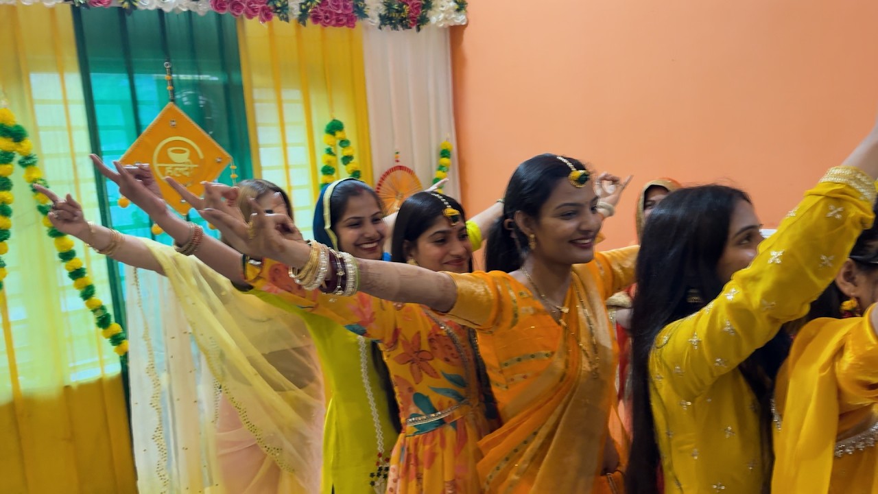 Sister  haldi function