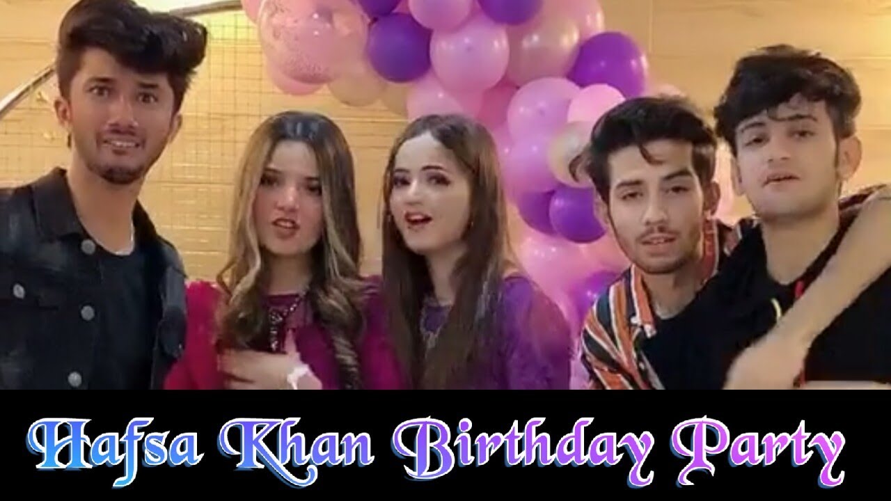 Hafsa khan's Birthday party_Hafsa_Rabeeca_Maaz_Hussain-Shaheer