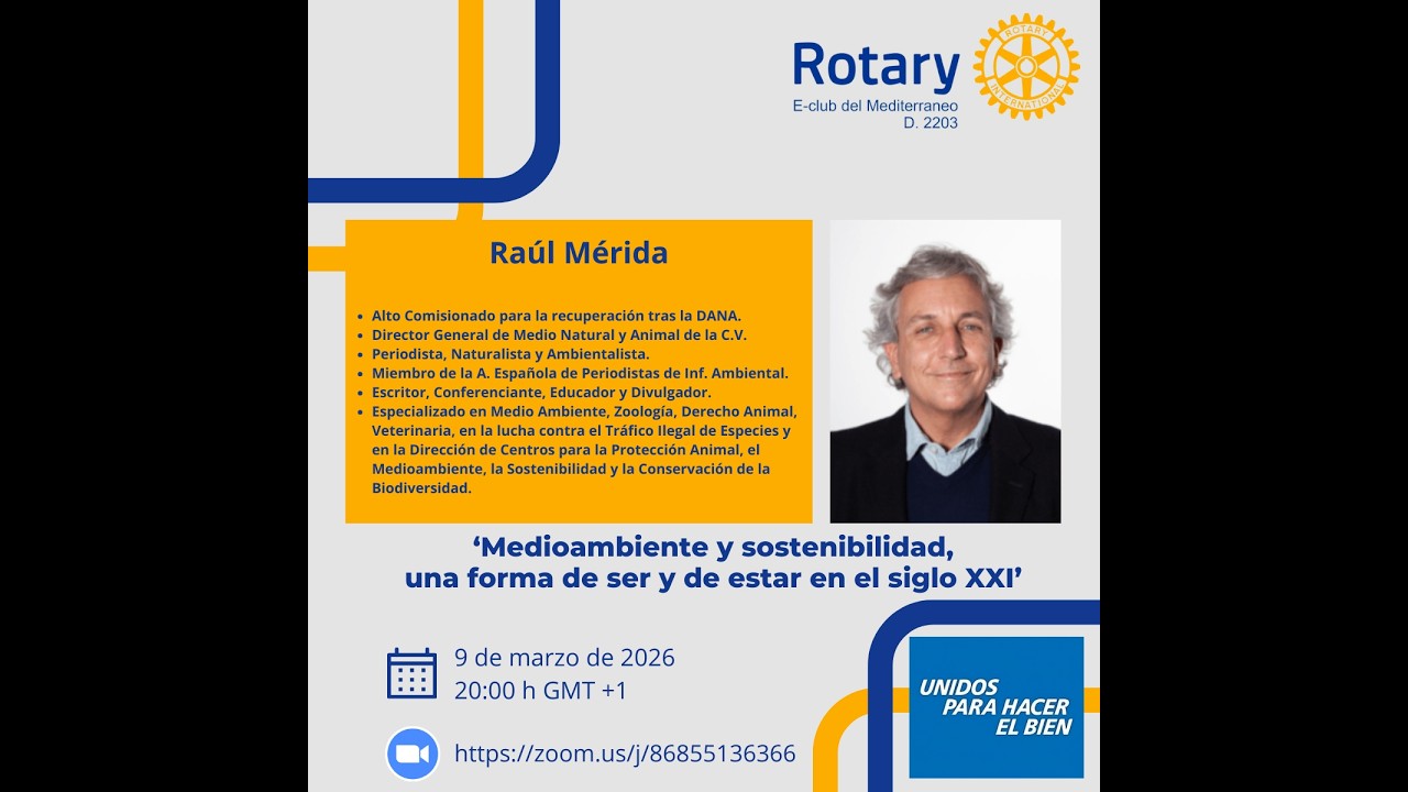 Medioambiente y sostenibilidad,una forma de ser y de estar en el siglo XXI.