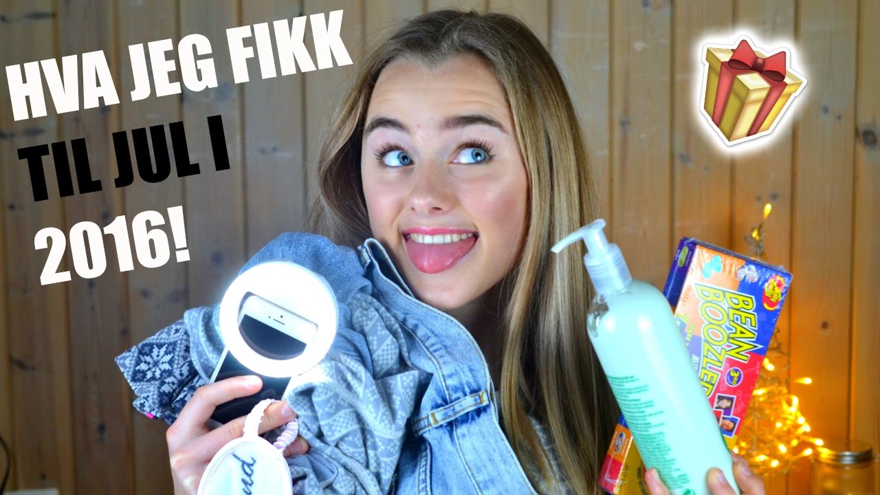 Hva jeg fikk til jul 2016! - Collab med Marthe Hjelmeland