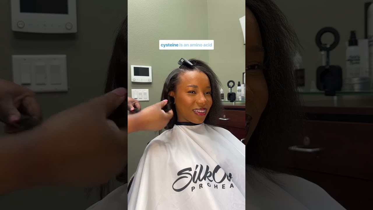 @tylahali Leveled up my silk press game with a smoothing treatment by SilkOut System