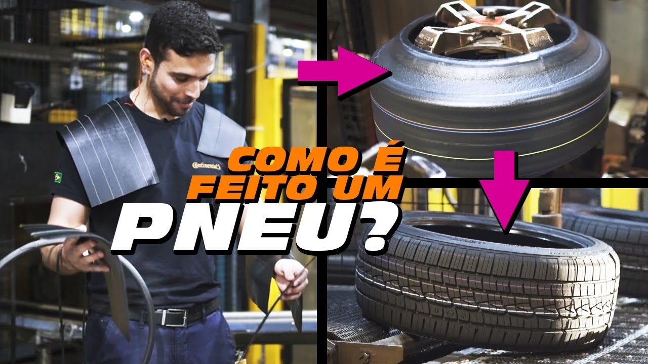 Como é feito um pneu de carro? Conheça os segredos da fabricação, passo a passo!