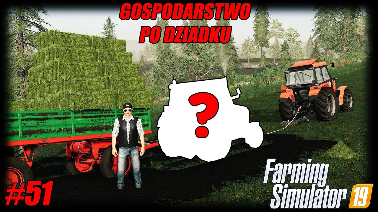 ★ Wtopa przy zbieraniu kostek, remont ursusa 4512, widły w akcji ★ Gospodarstwo Po Dziadku ★ FS 19 ★